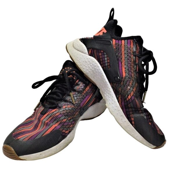 Nike Air Huarache Run Ultra Premium Women's US 9 Jacquard Sneakers SMALL FLAW - Picture 1 of 10
